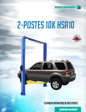 HSA10 10K 2-Postes Elevador automotriz  de dos postes brochure